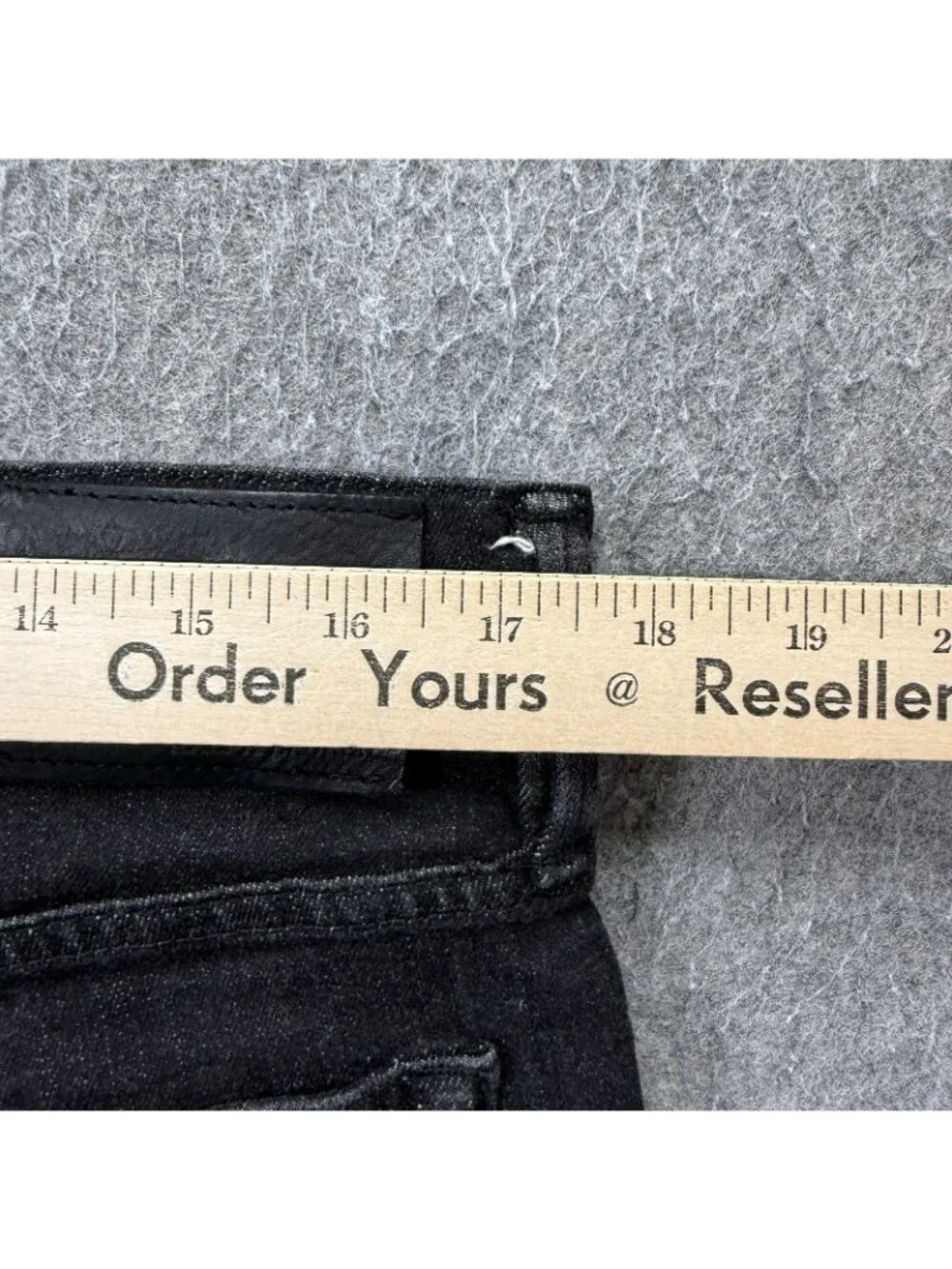 Polo Ralph Lauren Thompson Relaxed Jeans Men 34 x 32 Black Stretch